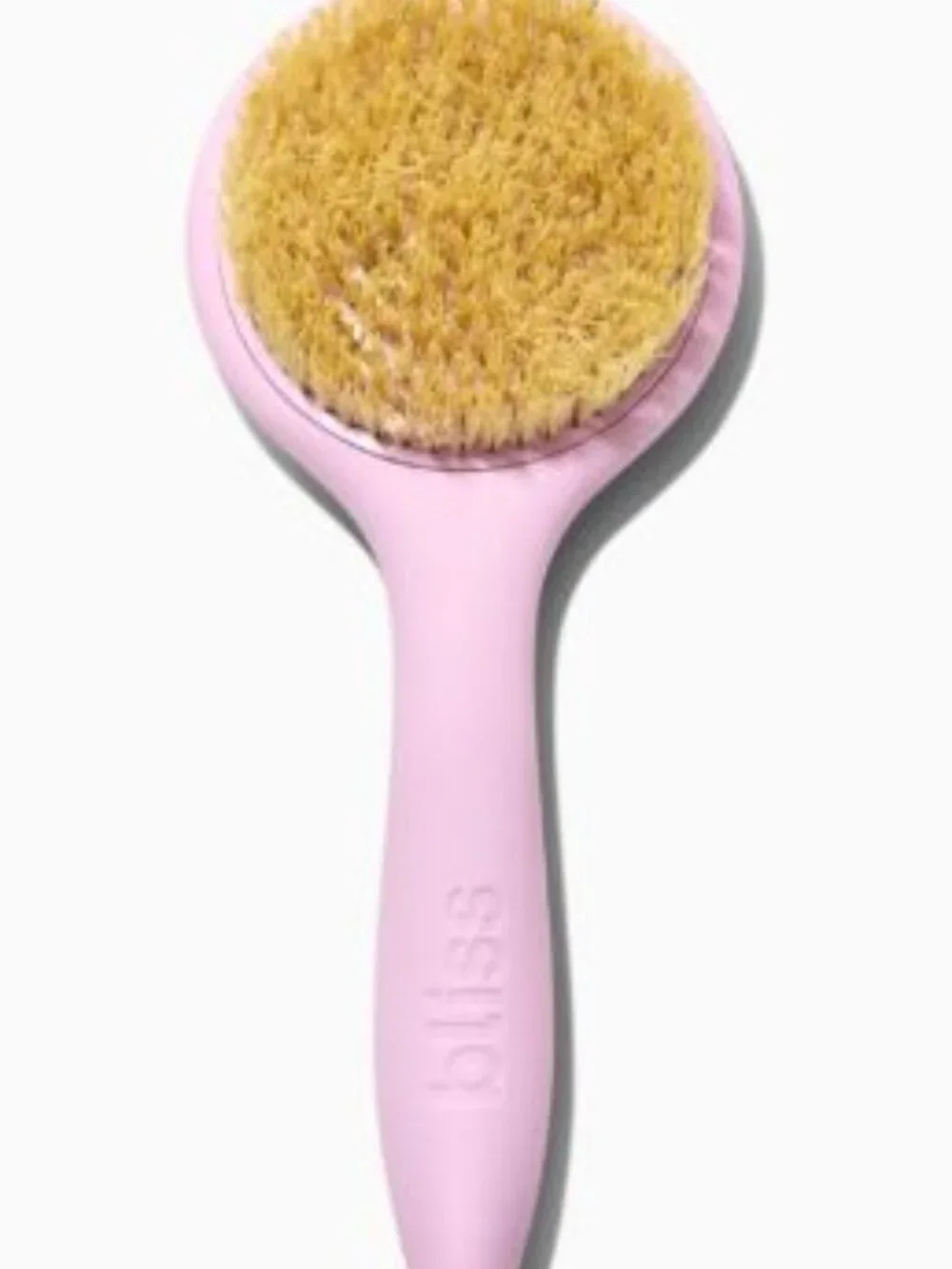NWT Bliss Full Body Dry Brush - Light Pink